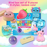 8 Variety Cute Squish Toys