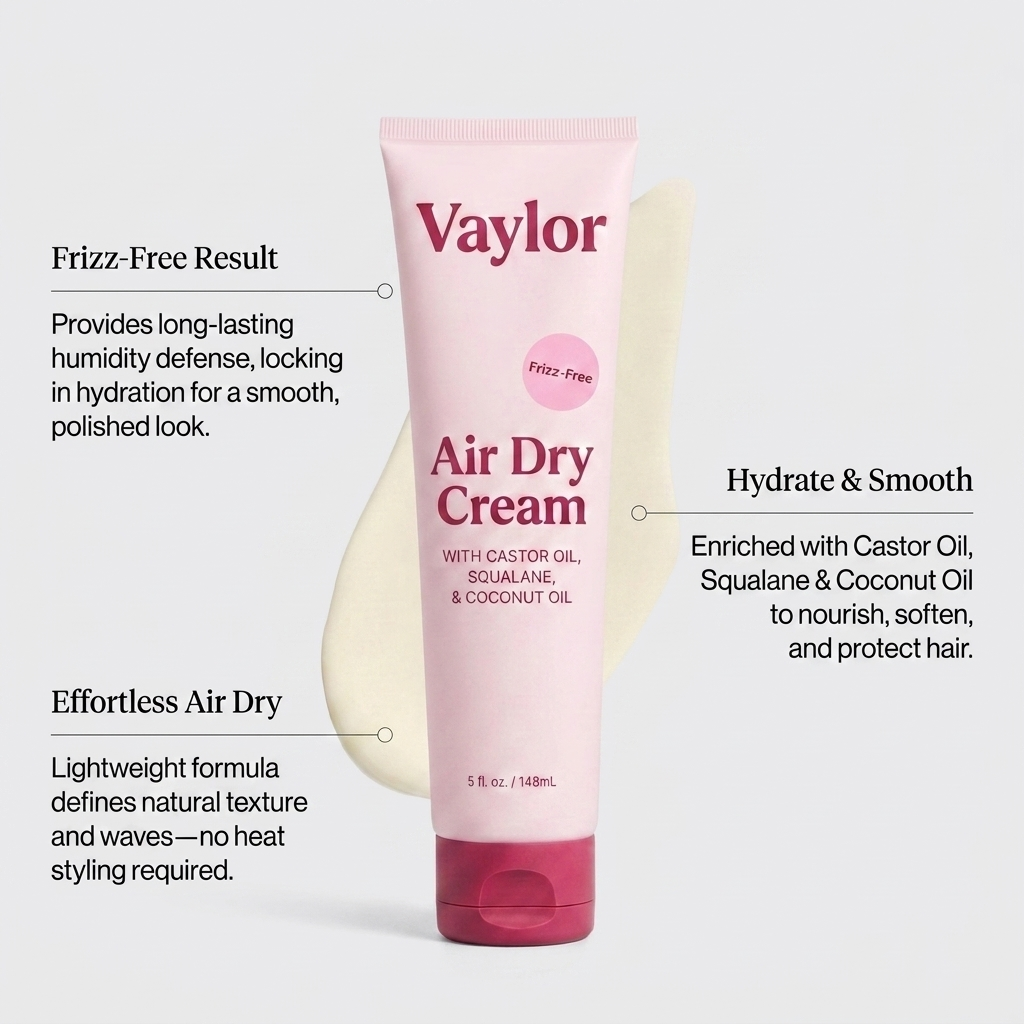 Frizz Relieving Air Dry Cream