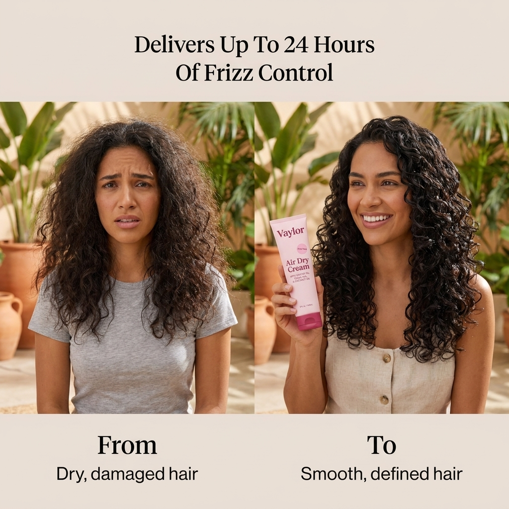 Frizz Relieving Air Dry Cream