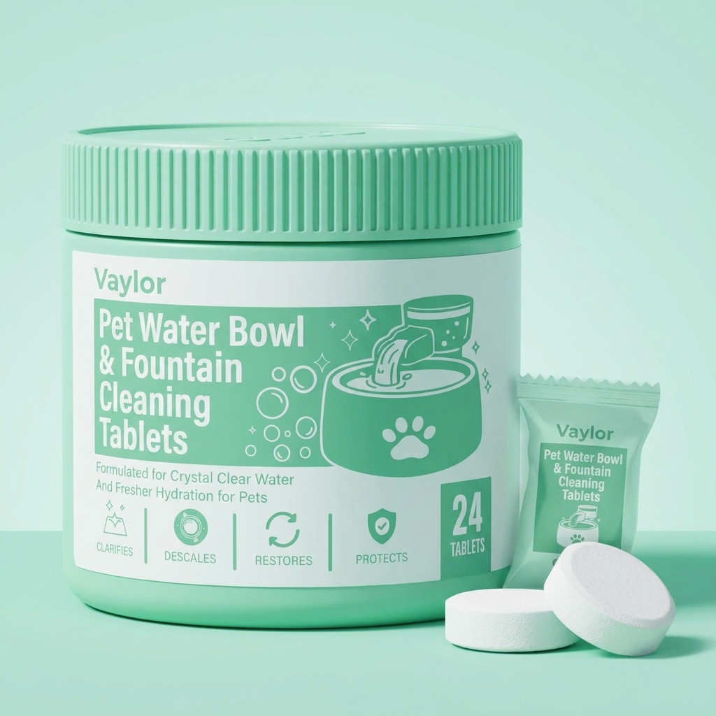 PureSip — Pet Water Bowl & Fountain Cleaning Tablets